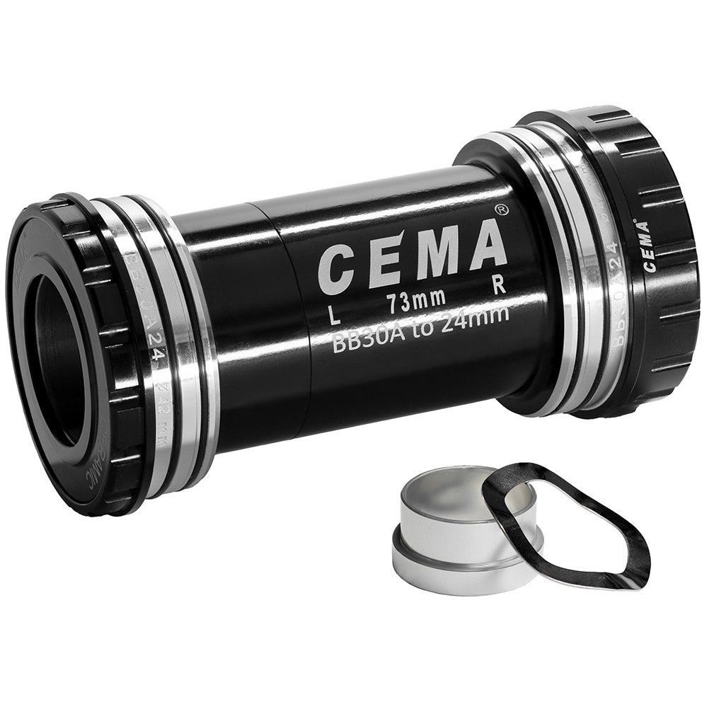 CEMA BRACKETAS BB30A SRAM GXP SG3 Black in ceramica rivestita