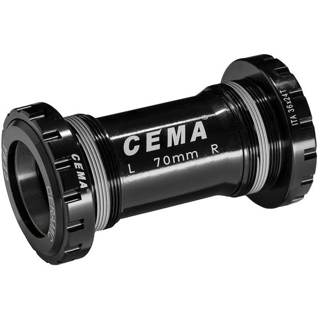 CEMA BRACKETAS ITA SRAM DUB SG3 Pakowana ceramiczna czarna