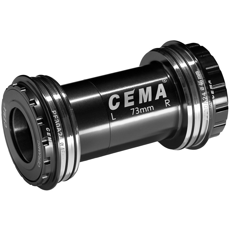 CEMA -konsolas PF30A Shimano SG3 -belagd keramisk svart