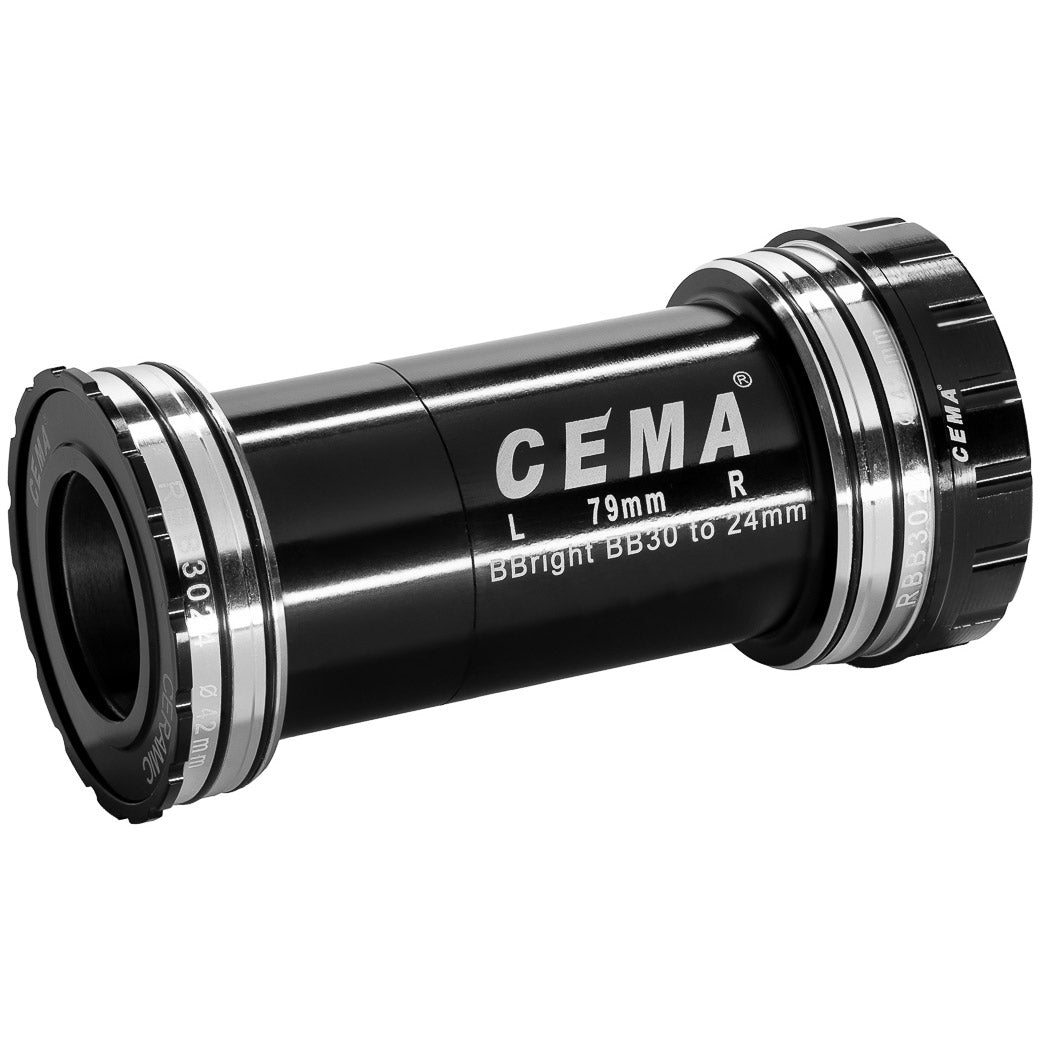 CEMA BRACKETAS BBRIGHT42 Shimano SG3 powlekany Ker. czarny