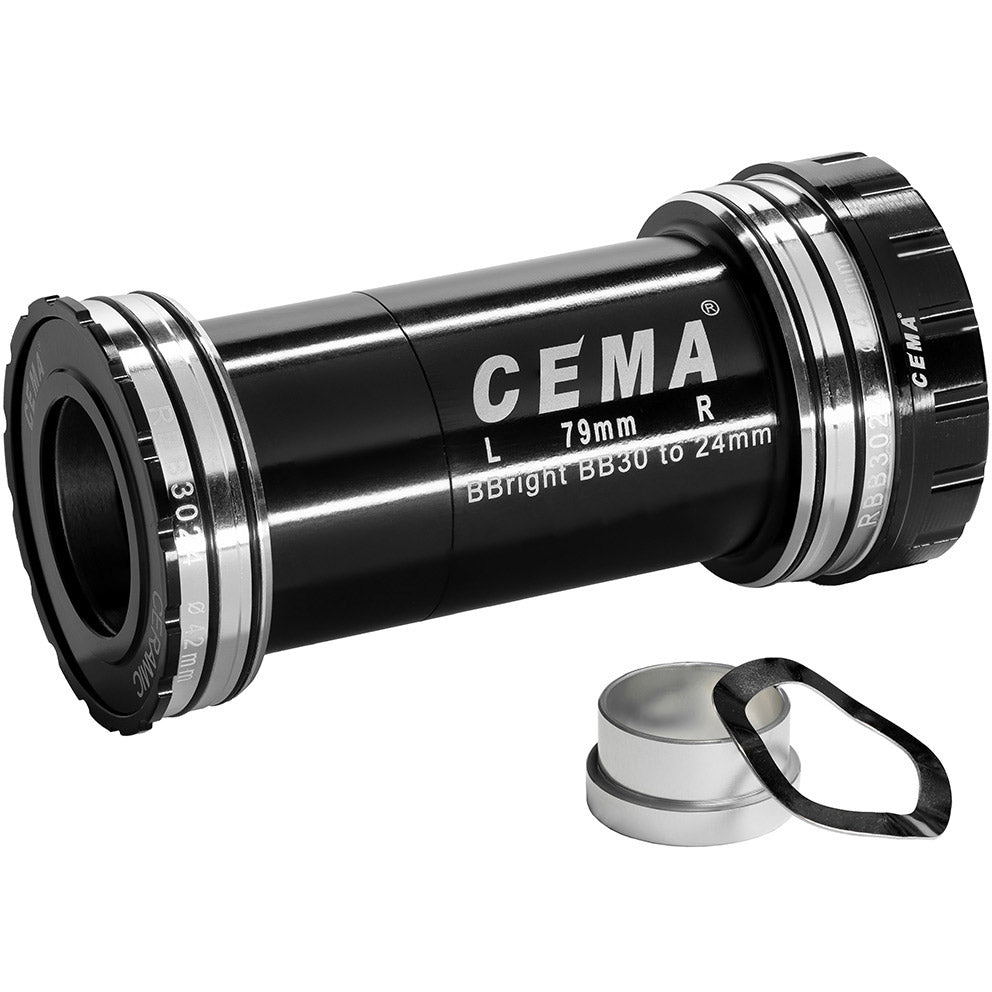 CEMA Bracketas BBRIGHT42 SRAM GXP SG3 belagd keramisk svart