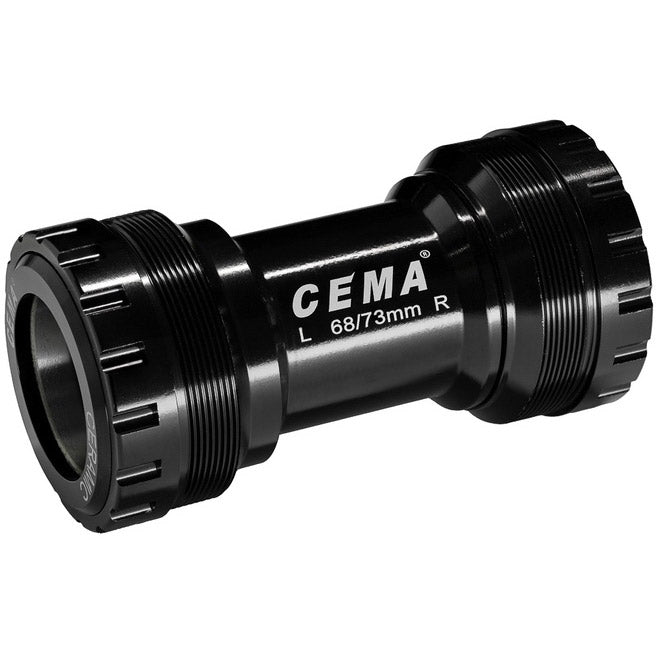 CEMA BRACKETAS T47 SRAM DUB SG3 Pokrytowana ceramiczna czarna czarna