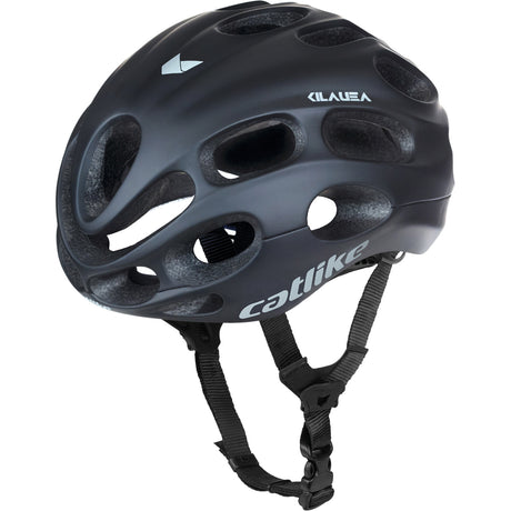 Capacete de corrida tipo gato kilauea tamanho l 58-60cm preto fosco