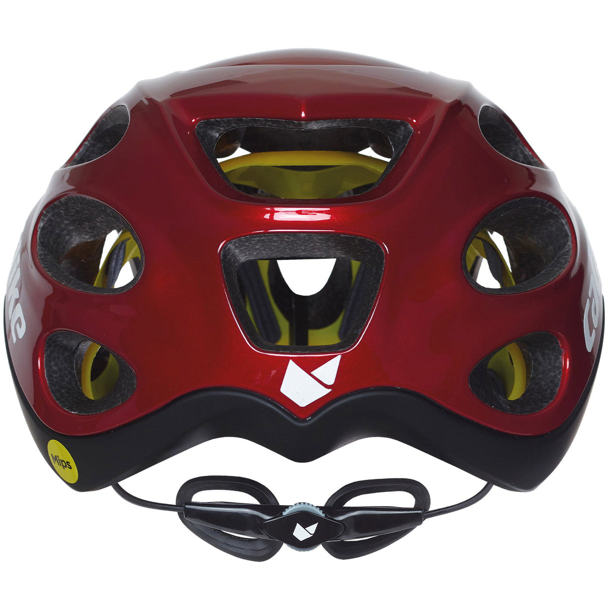 Buzaglo racehelm vento mips storlek m 55-57 cm röd metallisk