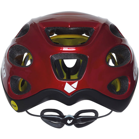 Kočičí závodní helma Vento Mips vel. S 52-54cm červená metalíza