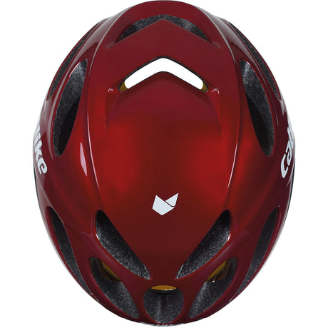 Kočičí závodní helma Vento Mips vel. S 52-54cm červená metalíza