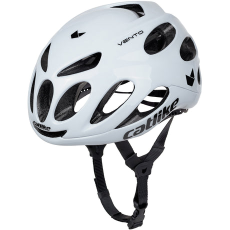Catlike závodná prilba vento veľkosť s 52-54cm biely lesk