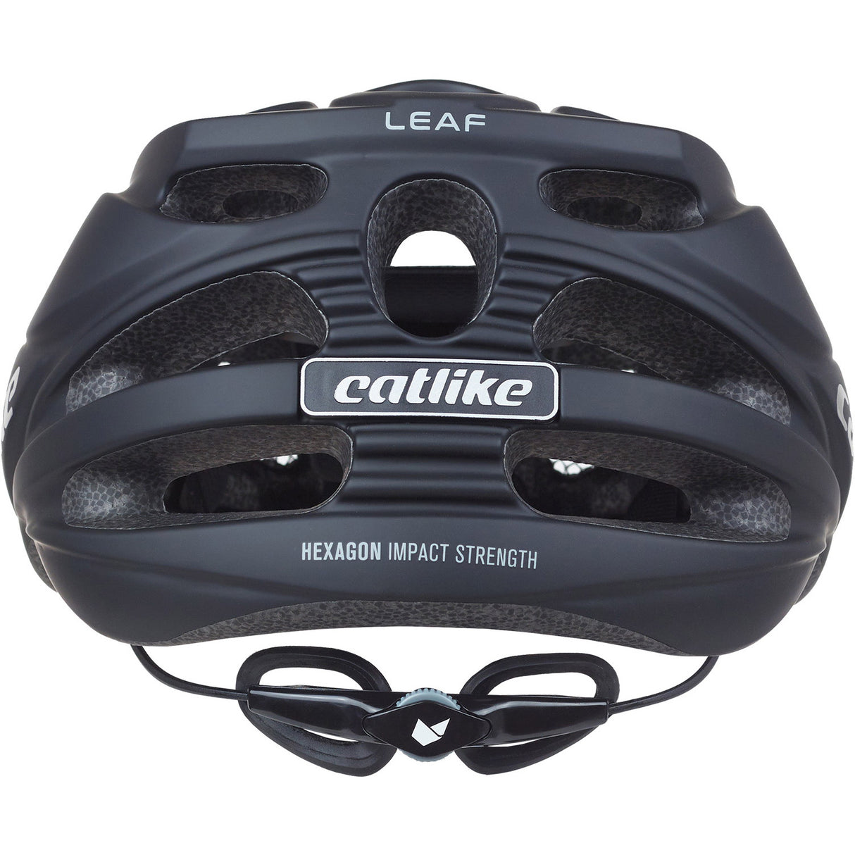 Buzaglo MTB Helm Blattgröße L 58-60 cm Carbon Schwarz