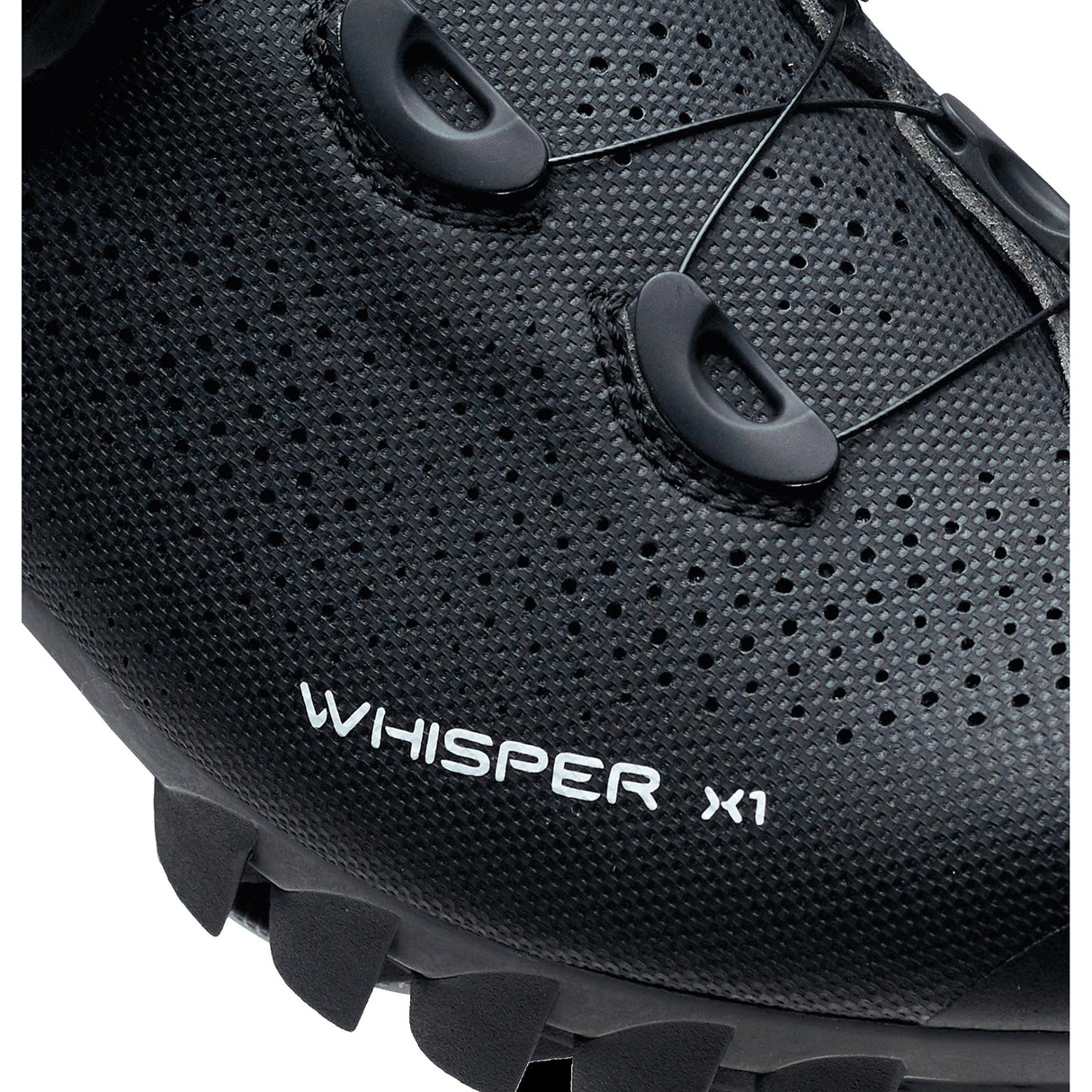 BUZAGLO MTB Zapatos Whisper X1 MTB Tamaño de nylon 41 Negro