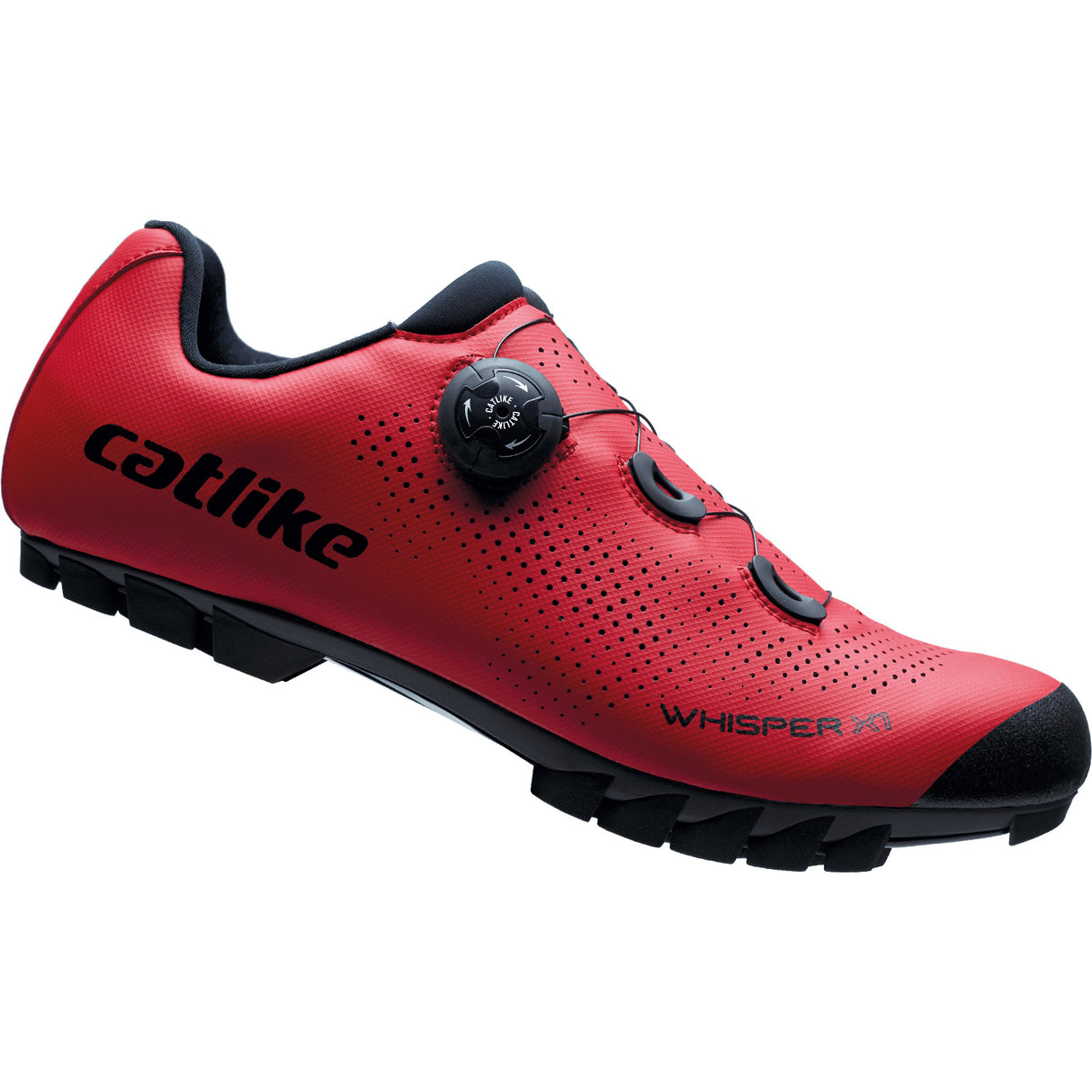 BUZAGLO MTB Zapatos Whisper X1 MTB Tamaño de nylon 41 Rojo