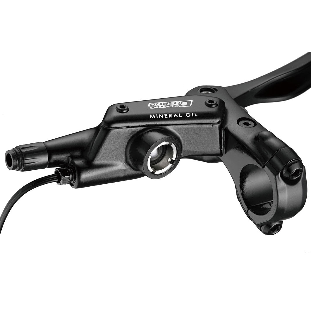 Tektro dorado hd-e710f hydraulic brake lever left with sensor cable black