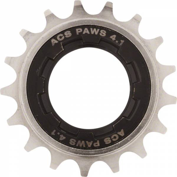 Freewheel 17t 3 32 Paws 4.1 nikkel zwart