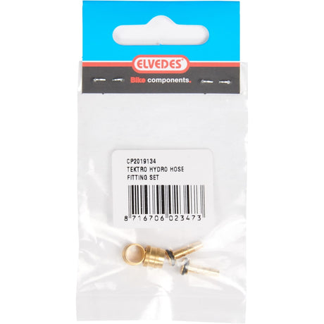 Elvedes Hydro-Klemmring Olive + Einsatz Tektro 5,5 mm Set a 2