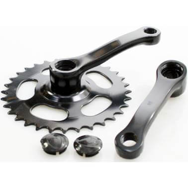 Crank Set 32T 102 schwaarz