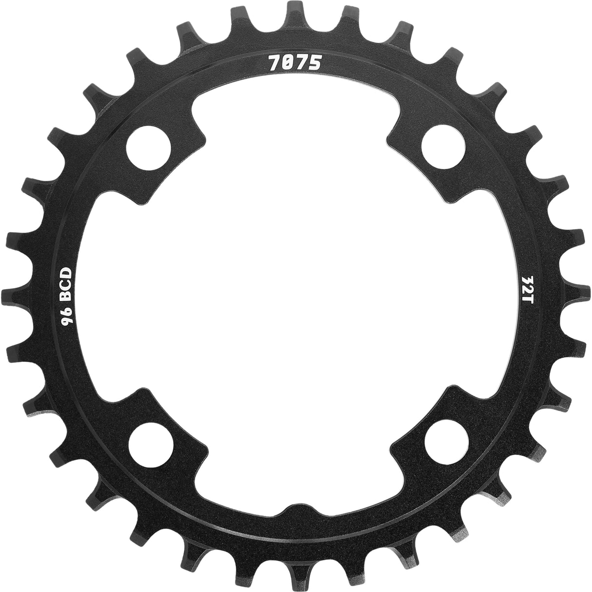 Sunrace Blad 32T 4-Arm 96 noir étroit large Alu