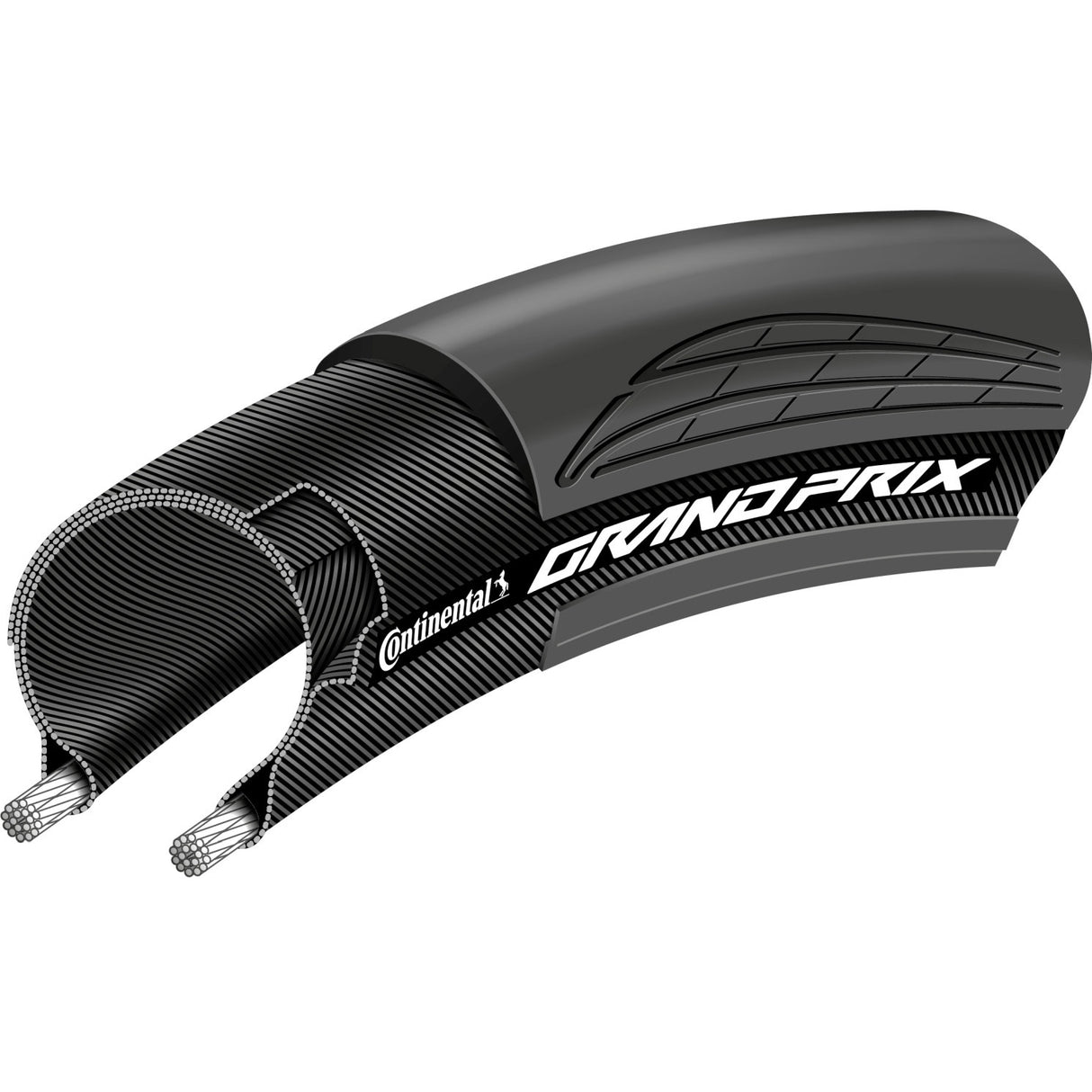 Continental dekk grand prix gjennomsiktig - 700x30c