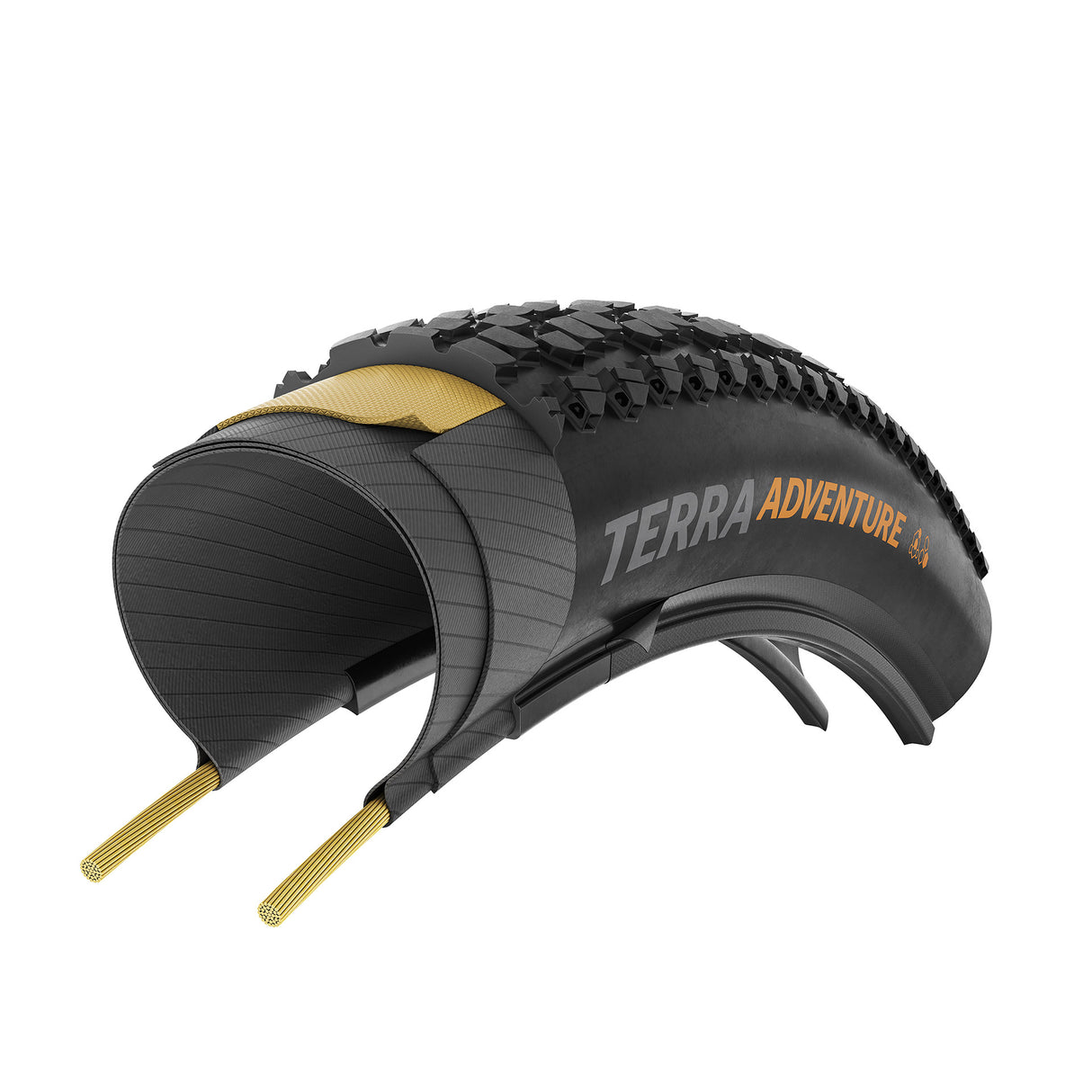 Continental folding tire Terra Adventure 50-622 tr black