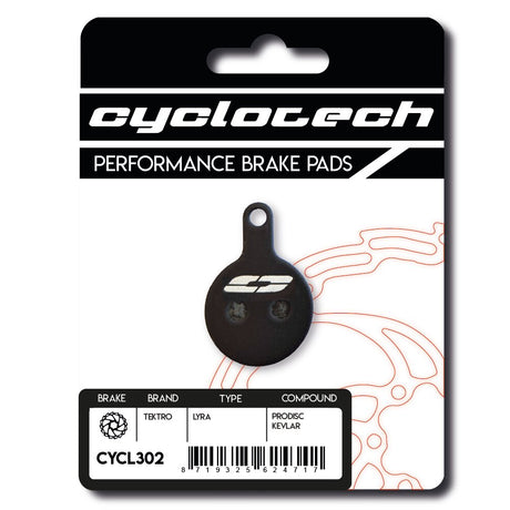 Cyclo tech schijfremblok prodisc kevlar tektro lyra