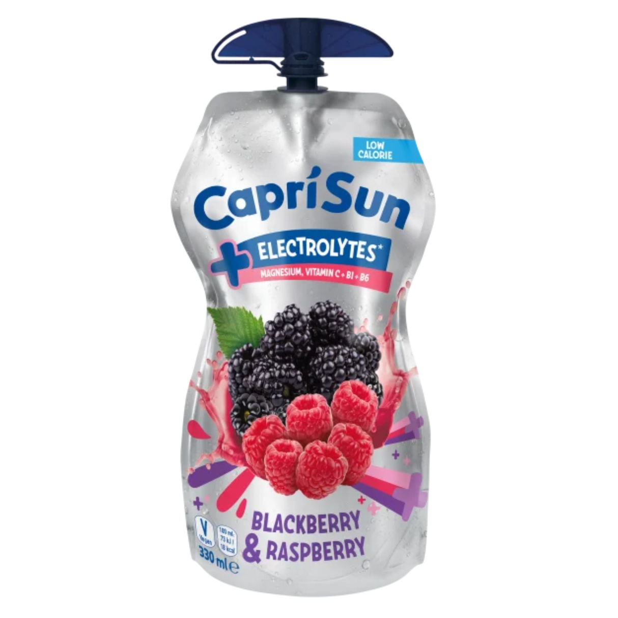 Capri-sun +electrolytes blackb raspb 330 ml maišelis