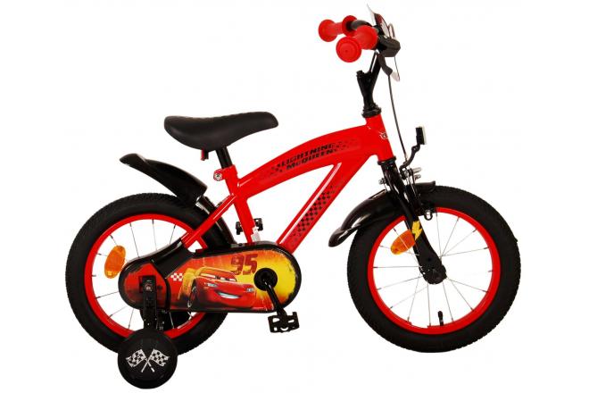 Disney Cars Children's Bicycle - pojkar - 14 tum - röd