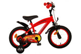 Bicycle per bambini Disney Cars - Boys - 14 pollici - Rosso