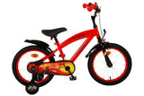 Bike per bambini Disney Cars - Boys - 16 pollici - rosso