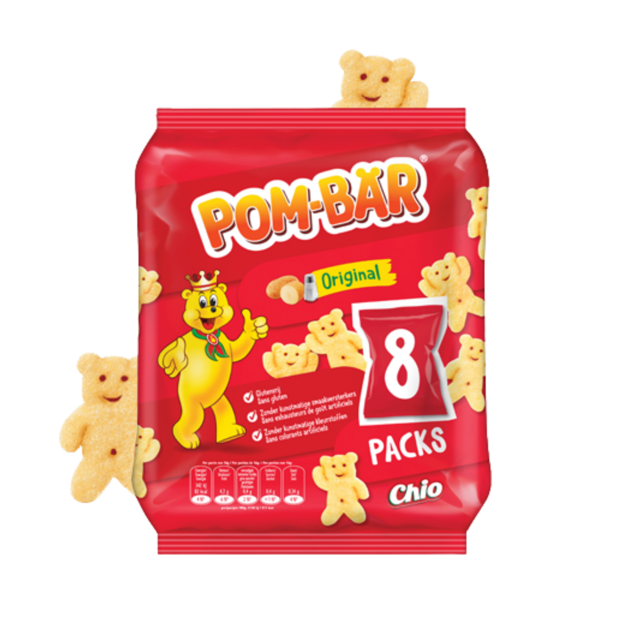 Chio Pombär multipack (8x 128g)