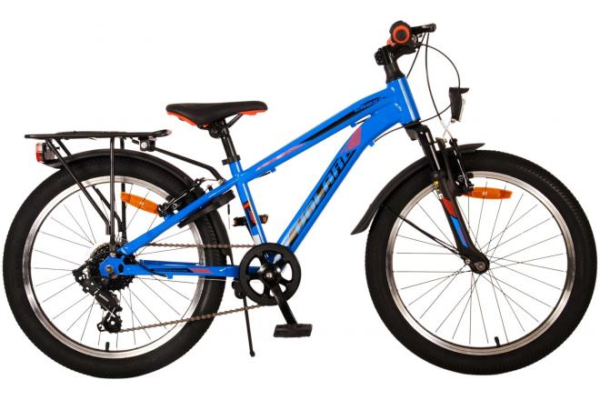 Volare Cross Kinderfiets Jongens 20 inch Blauw 6 versnellingen