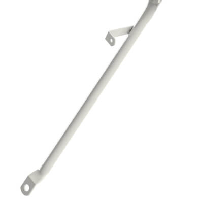 Front Carrier Steco Poot White