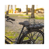 luggage rack crate with black spider