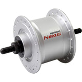 Shimano hub dynamo 36h solid axle 6v 2.4w dhc3000 silver