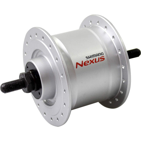 Shimano Hub Dynamo 36g massiv Achs 6V 2.4W dhc3000 Sëlwer