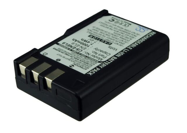 Blu-basic Digitalkamera Batterie 7,4 V 1000mah Li-Ion für Nikon