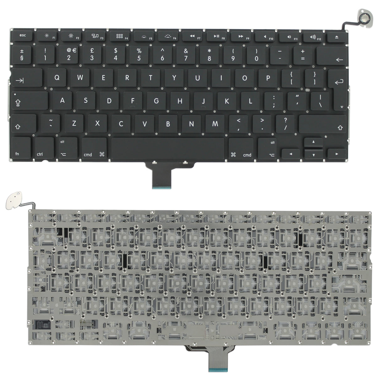 Udskiftning MacBook Keyboard QWERTY EU A1278 (2009-2012)