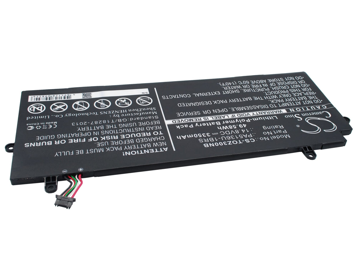 Batería de laptop de reemplazo 3350 mAh