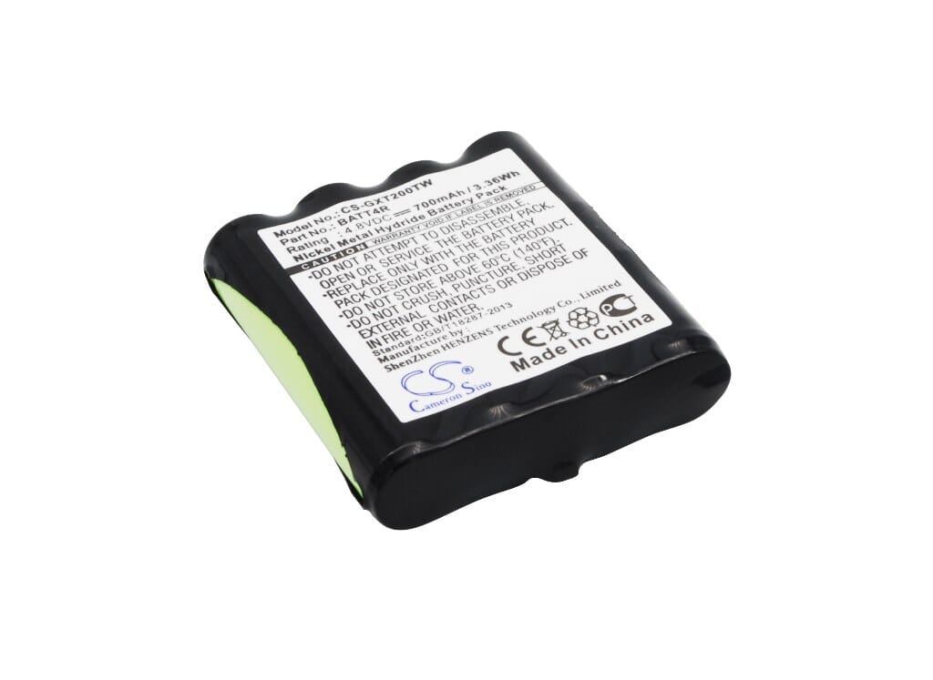 Blu-basic walkie-talkie battery 4.8v 700mah ni-mh