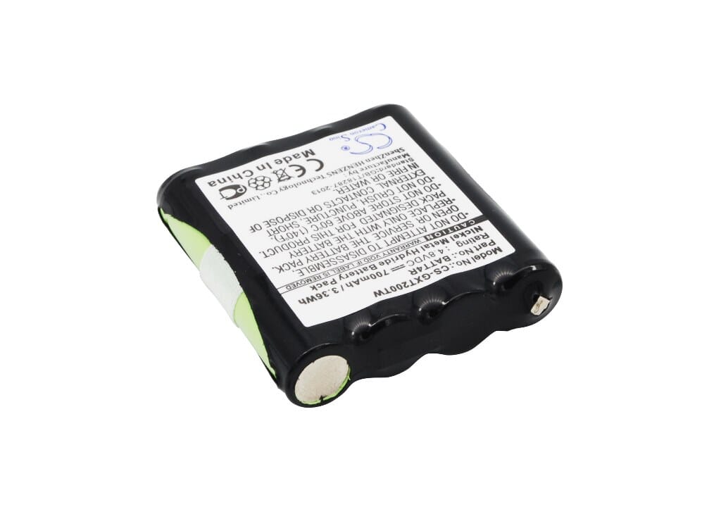 Blu-basic walkie-talkie battery 4.8v 700mah ni-mh