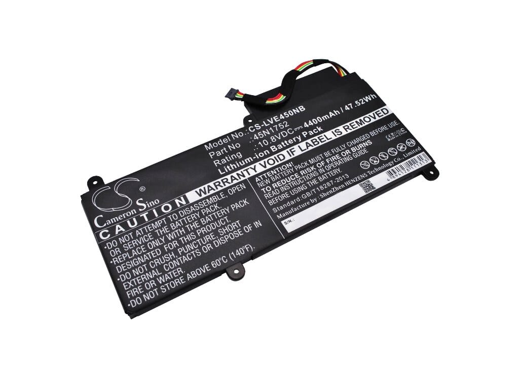 Batteria per laptop sostitutiva 3600 mAh