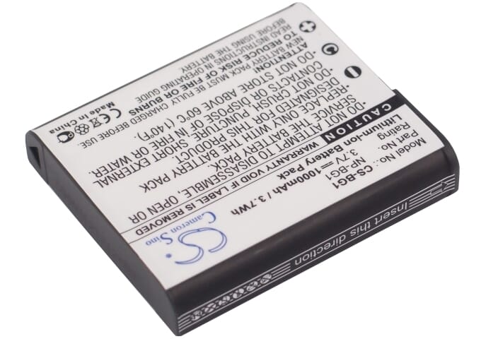 Blu-Basic Digital Camera Battery 3.7V 1000mAh Li-Ion for Sony