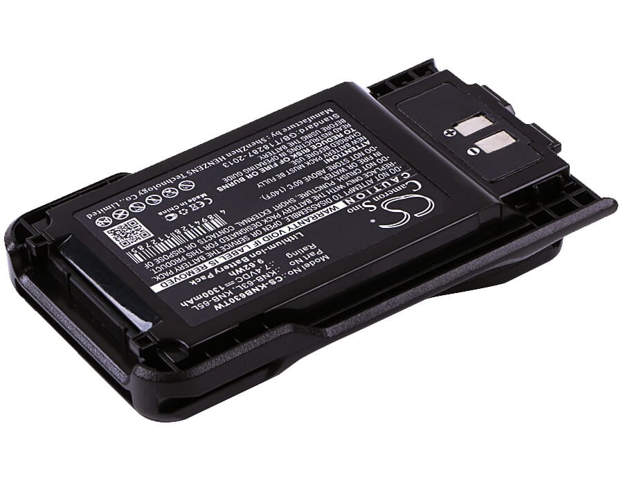 Two-way radio battery 7.4v 1300mah li-ion