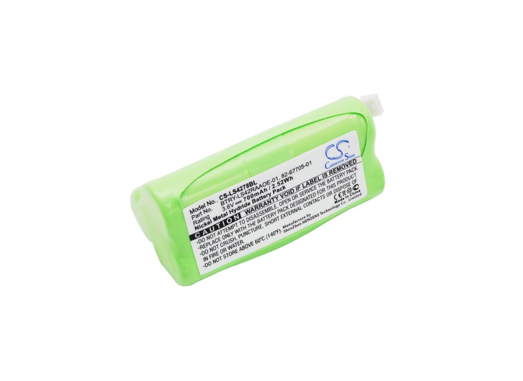 Batterie de scanner à barres de remplacement 3,6 V 700mAh