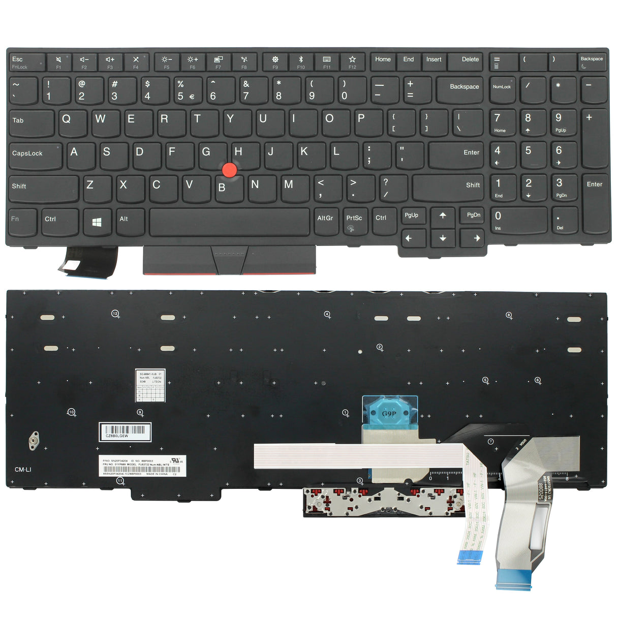 Lenovo notebook klávesnice qwerty nás