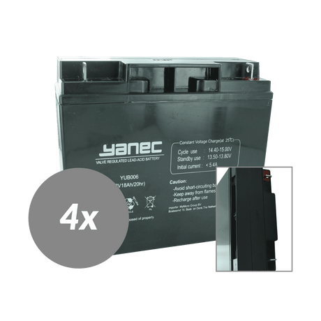 Yanec ups Batterie Ersatzset rbc11 (ausser Kabel)