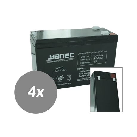 Yanec Ups Batterie Ersatzset rbc115 (ausser Kabel)