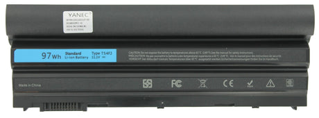 Yanec Laptop Batterie verlängert 7800MAH 87 Wh