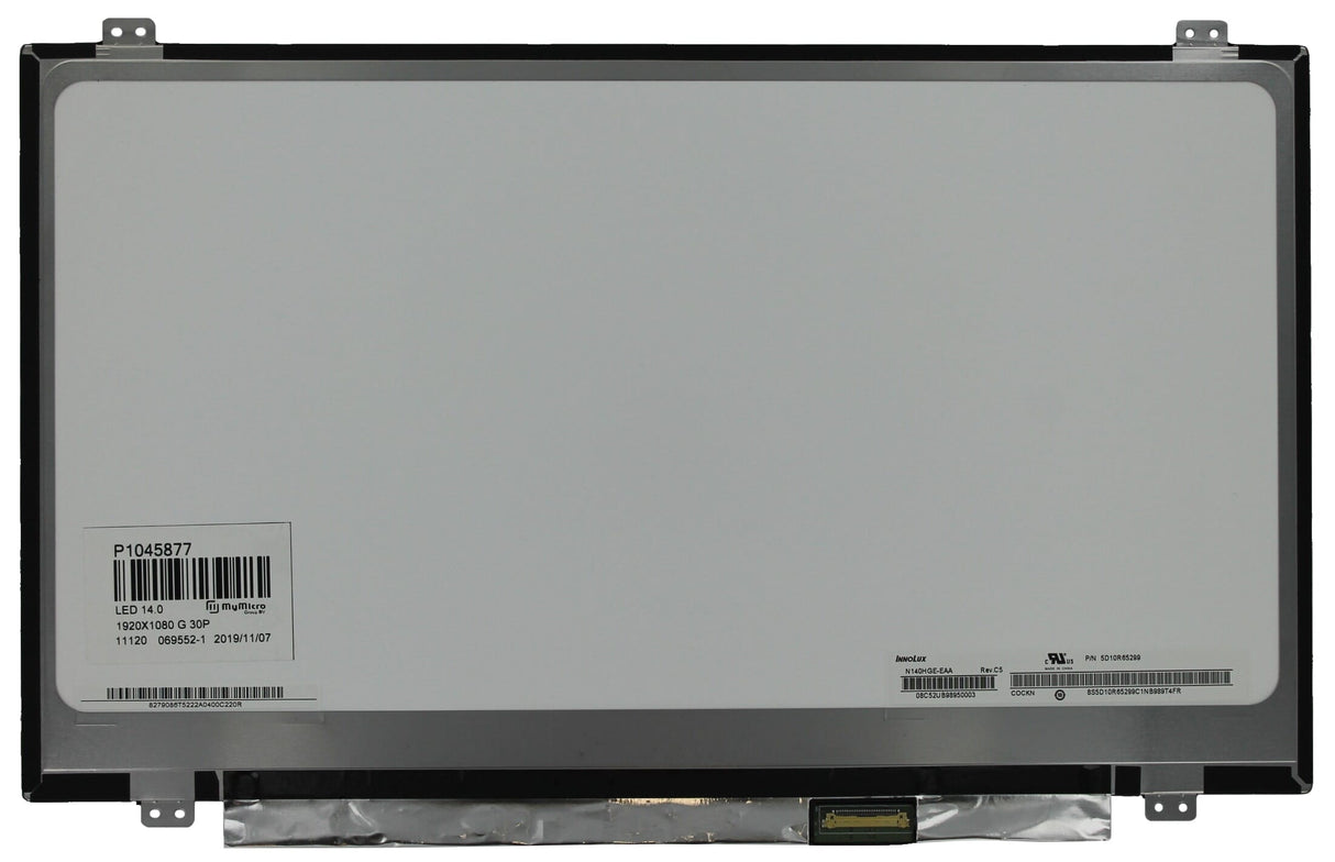 OEM 14,0 -calowy ekran LCD 1920x1080 Mat 30pin EDP