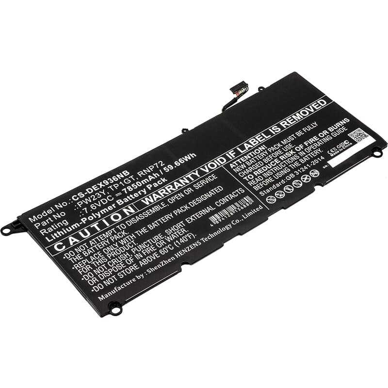 Erstatning Laptop Battery 5400 mAh