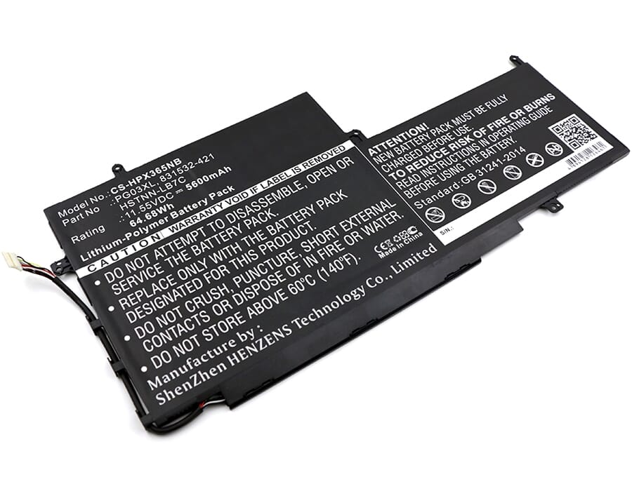 Replacement Laptop accu 5600mAh