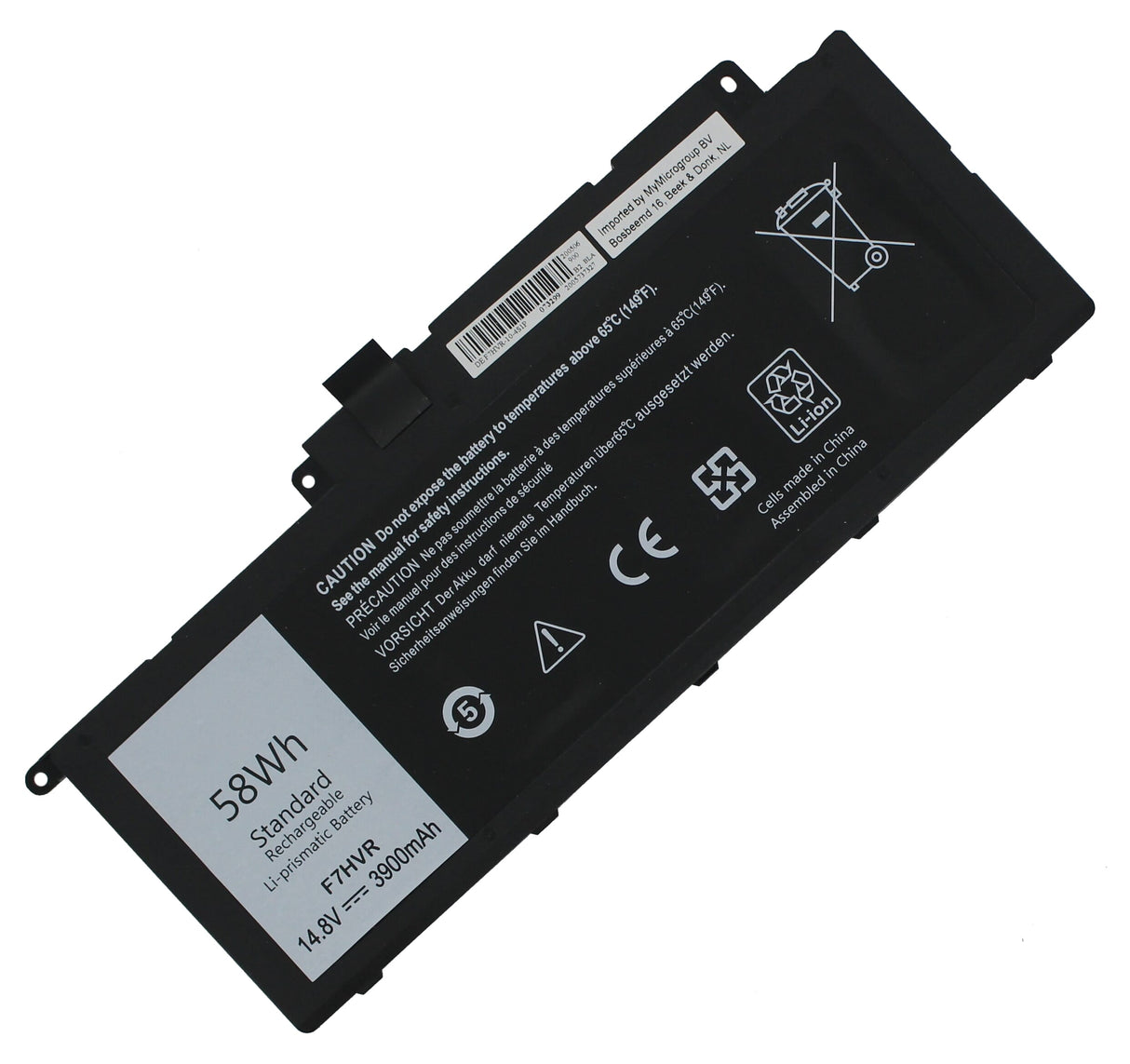 Blu-Basic bærbar batteri 3900mah