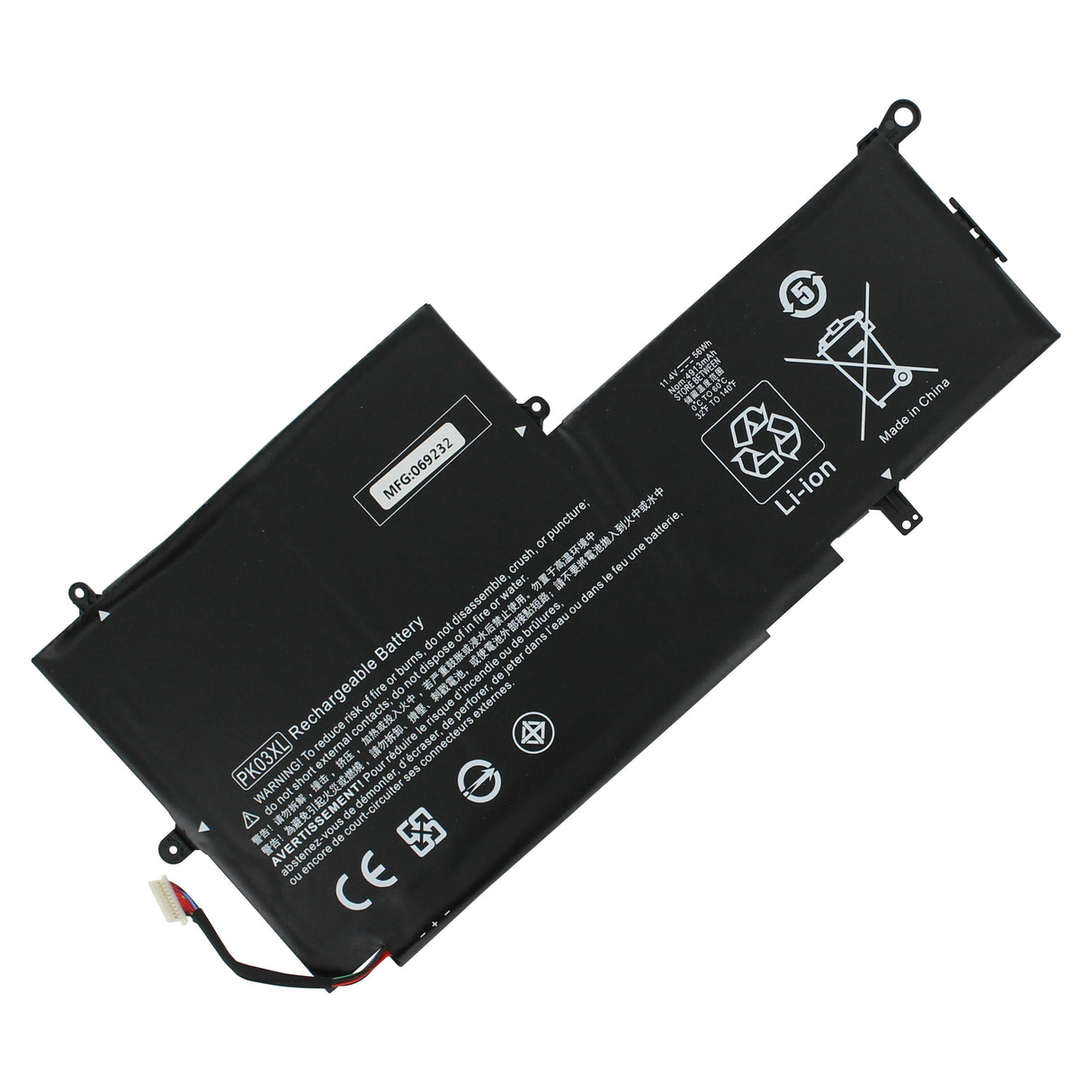 Replacement Laptop Accu 4900mAh